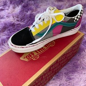 Multi color vans